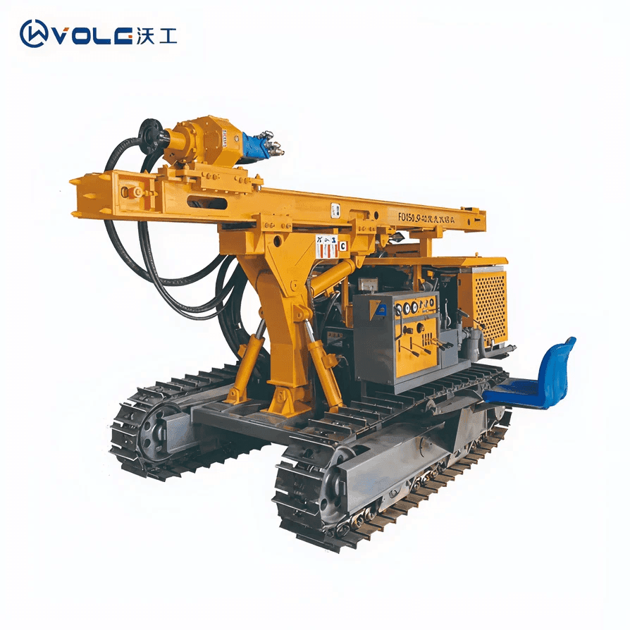Hydraulic rotary piling rig