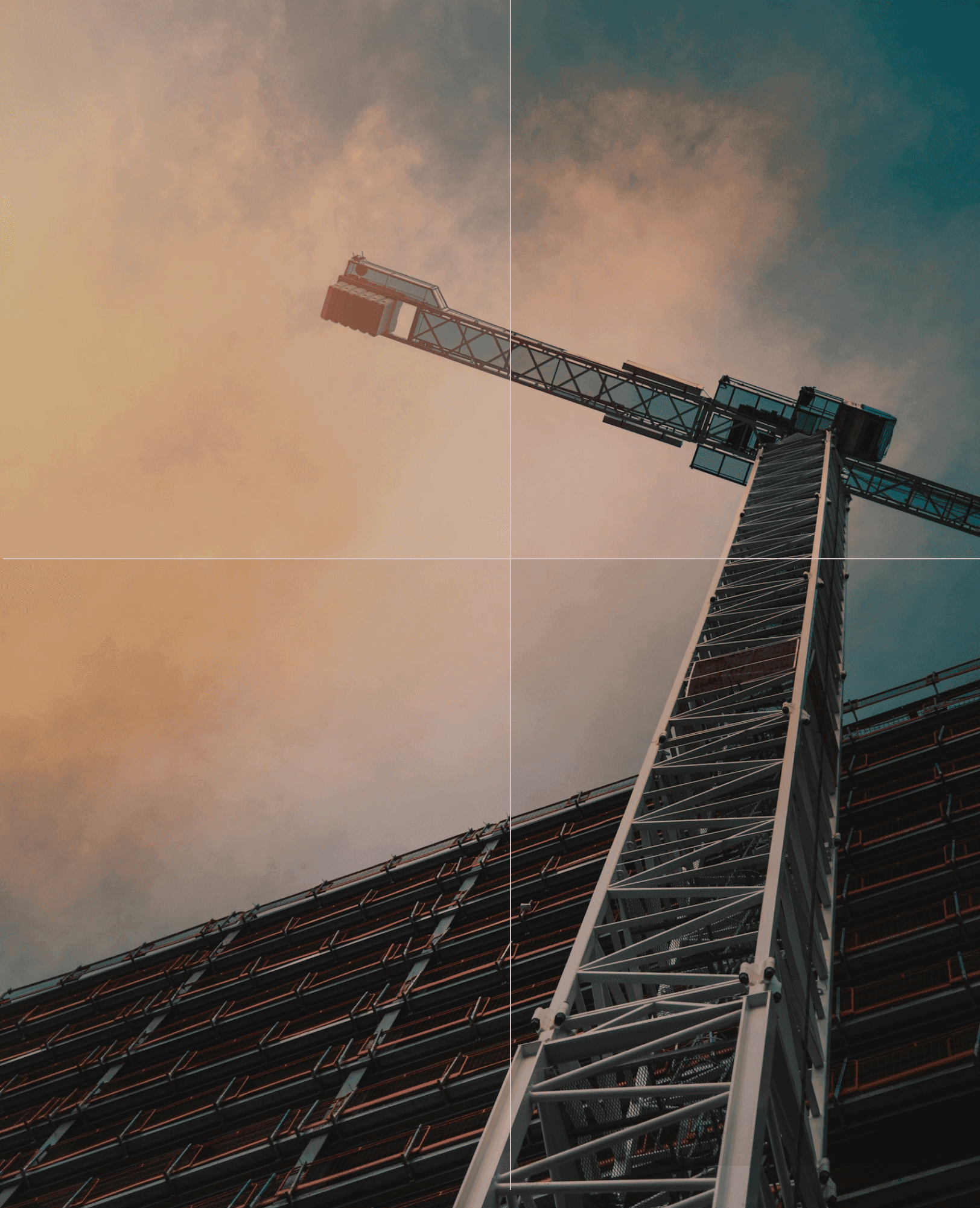 Tower crane foundation and heavy infrastructure work